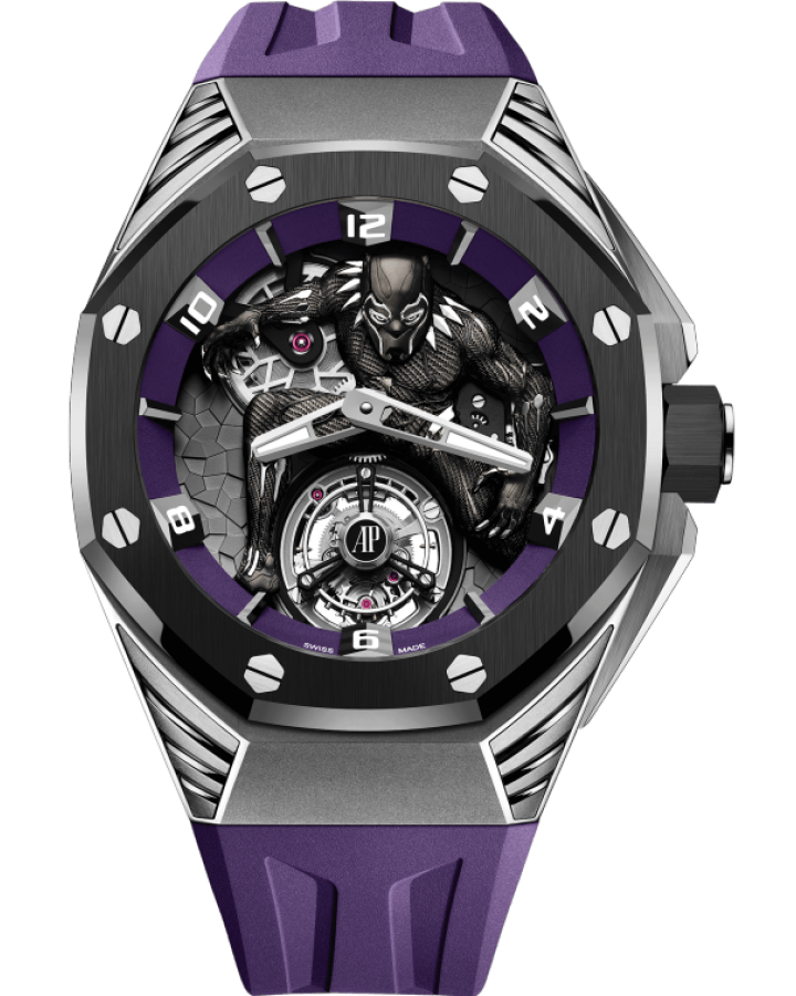 Часы AUDEMARS PIGUET Royal Oak Concept Black Panther Marvel 26620IO.OO.D077CA.01.