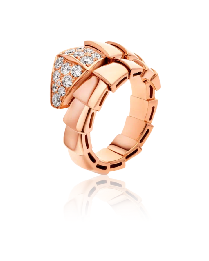 BVLGARI SERPENTI VIPER RING 345206 14397