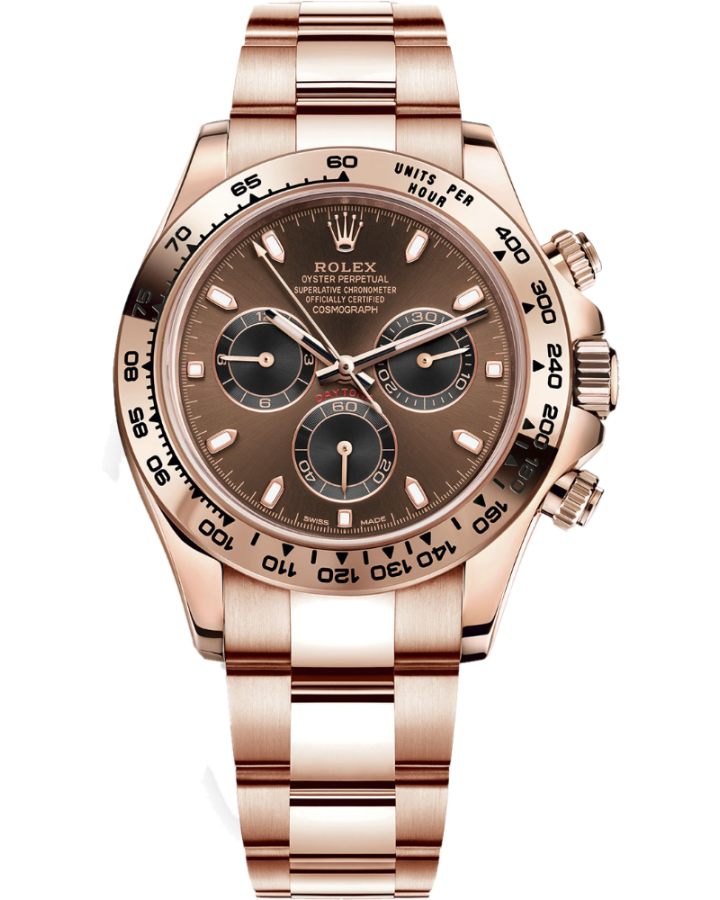 Часы Rolex Daytona Rose Gold Chocolate Dial 116505
