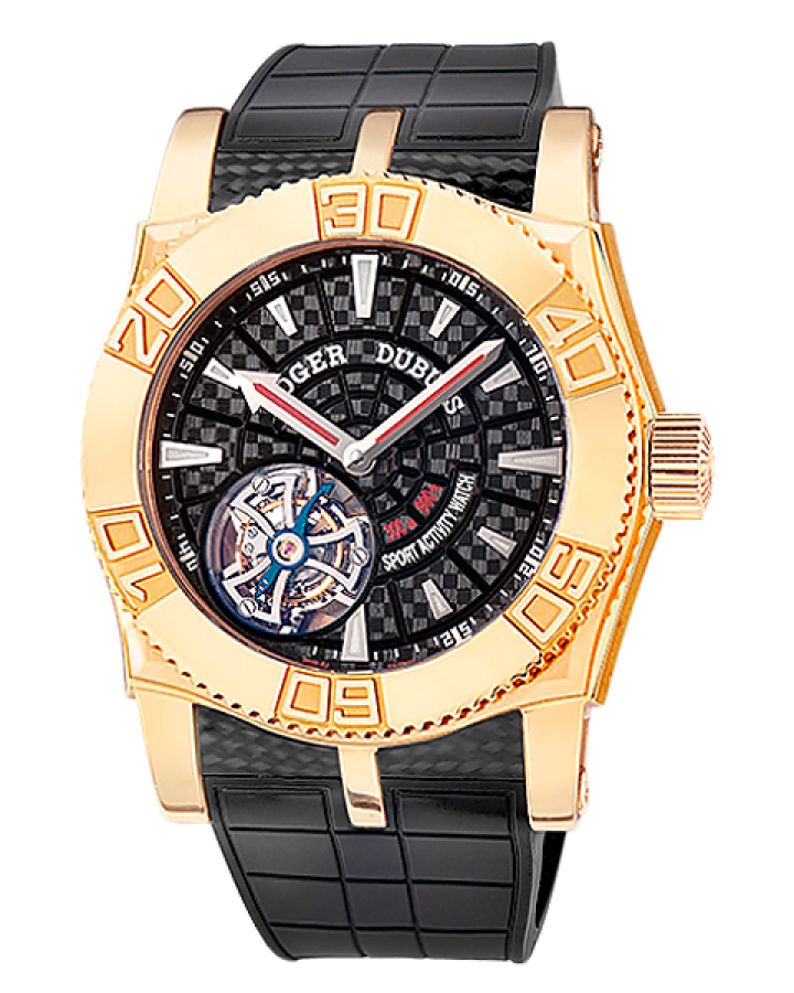 Часы Roger Dubuis Easy Diver Tourbillion 18k Rose Gold