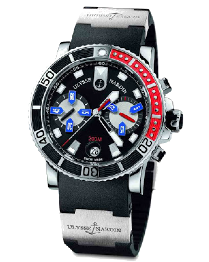 Часы Ulysse Nardin Marine Maxi Diver Chronograph 8003-102-3/92