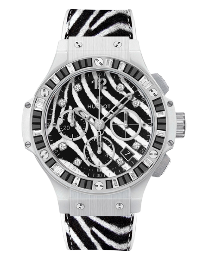 Часы Hublot BIG BANG ZEBRA WHITE