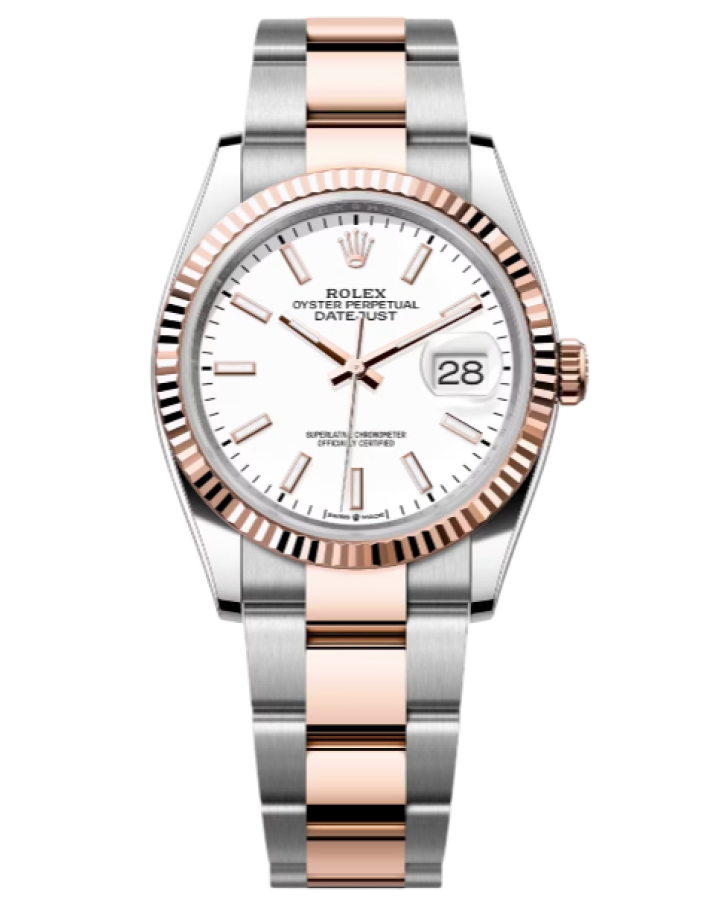 Часы Rolex DateJust Steel and Everose Gold 36 mm 126231-0018