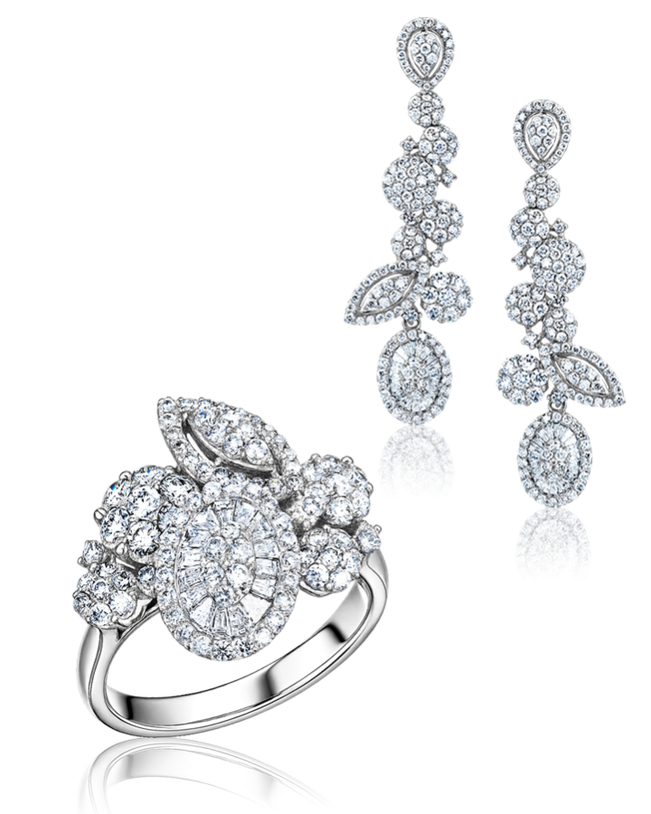 Комплект RALFDIAMONDS Raldiamonds с бриллиантами.