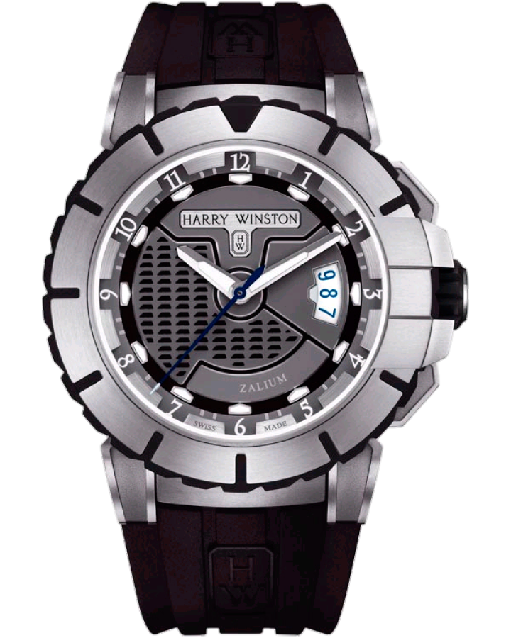 Часы Harry Winston Ocean Sport Zalium 411/MA44ZC.K (OCSAHD44ZZ001)