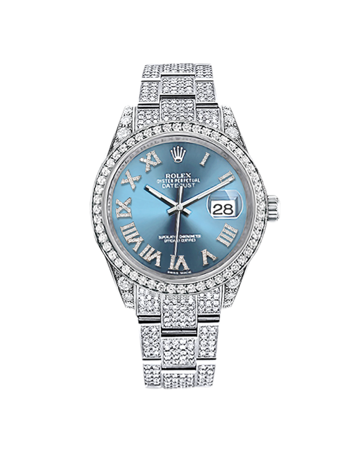 Часы Rolex DATEJUST DIAMONDS 41 MM 126300 Тюнинг