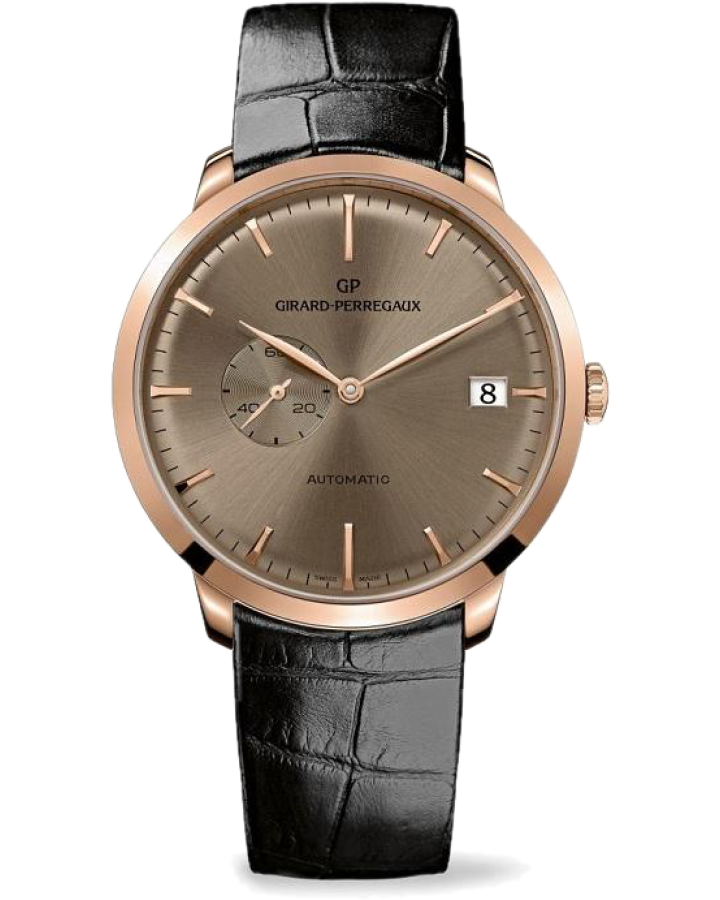 Часы Girard-Perregaux 1966 Small Second Date 49543-52-B31-BK6A