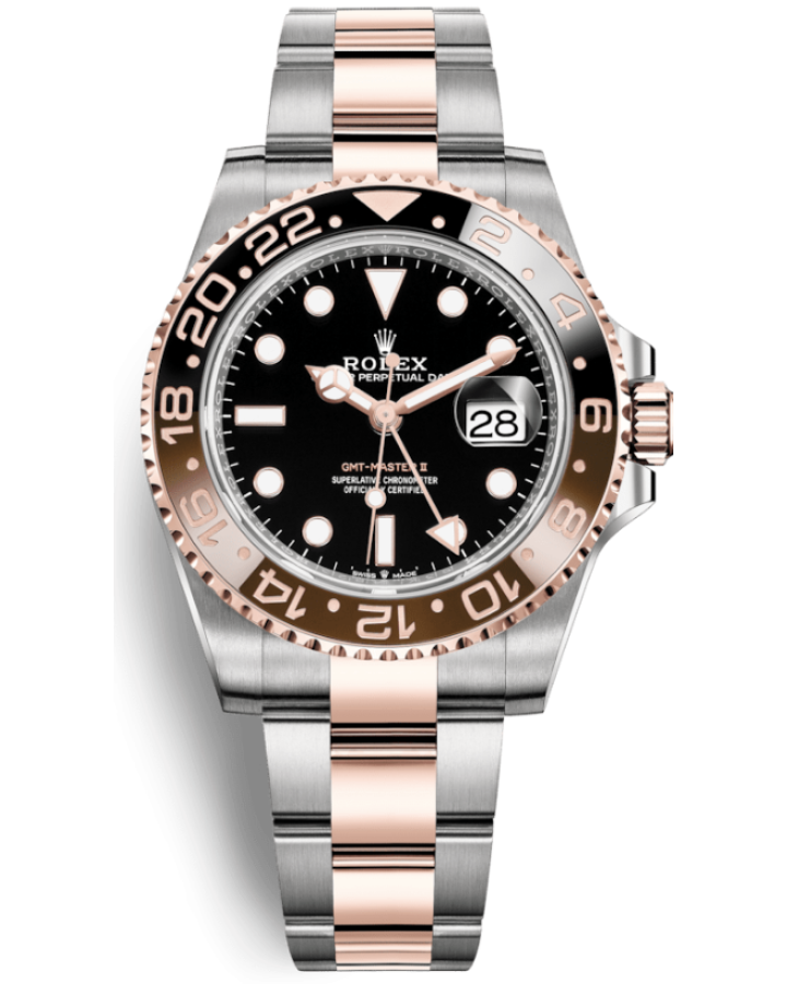 Часы Rolex GMT-MASTER II 40 MM OYSTERSTEEL AND EVEROSE GOLD