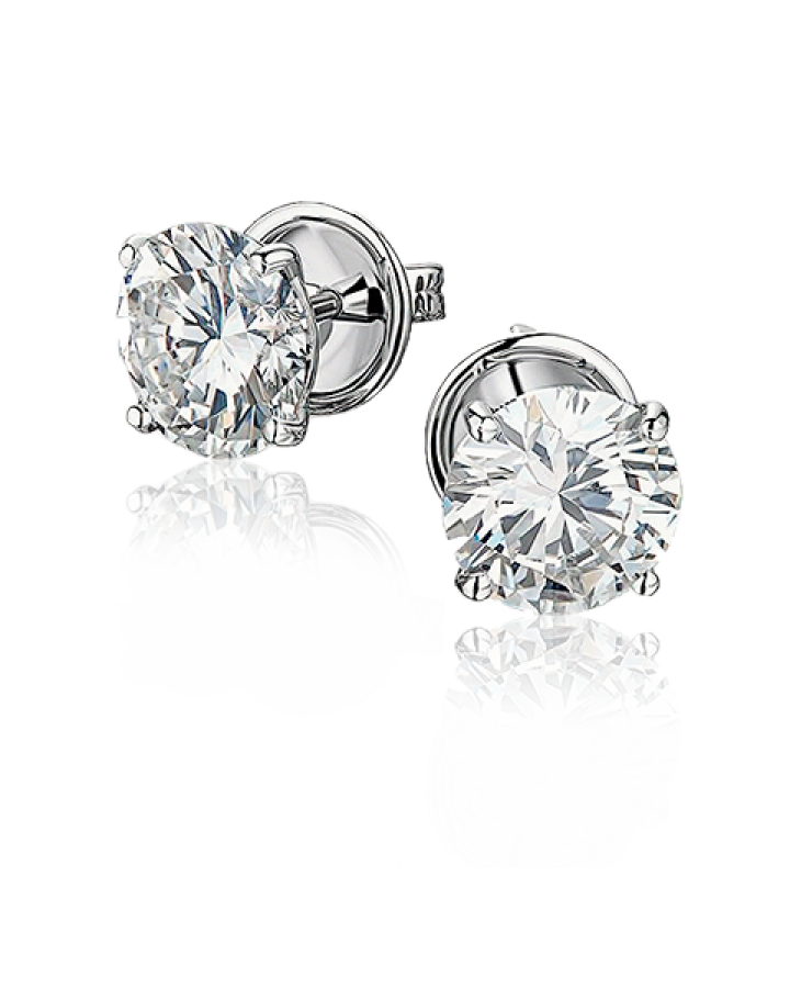 Серьги Graff DIAMOND STUD EARRINGS 1.04 CT G/VS1 - 1.04 CT G/VS1