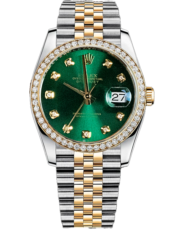 Часы Rolex Datejust 36mm Steel and Yellow Gold 126233 Тюнинг