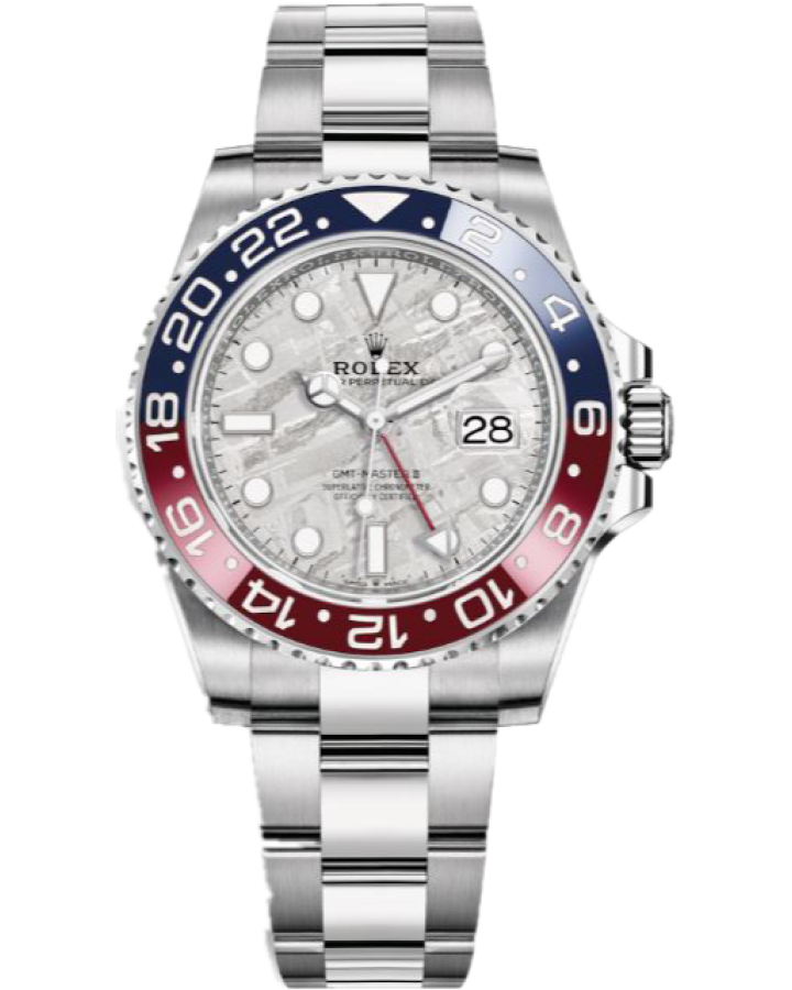 Часы Rolex GMT-MASTER II 40MM WHITE GOLD 126719BLRO-0002