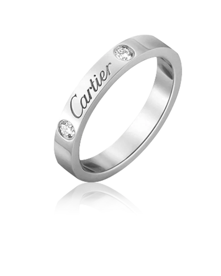 Кольцо Cartier C DE WEDDING BAND B4077800