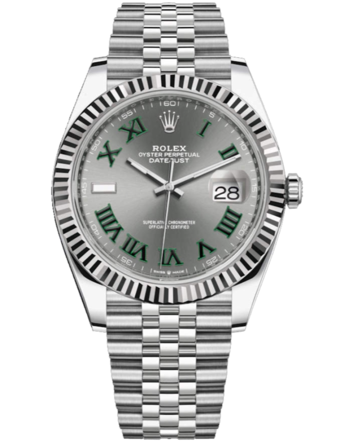 Часы Rolex Datejust 41mm Steel and White Gold 126334-0022