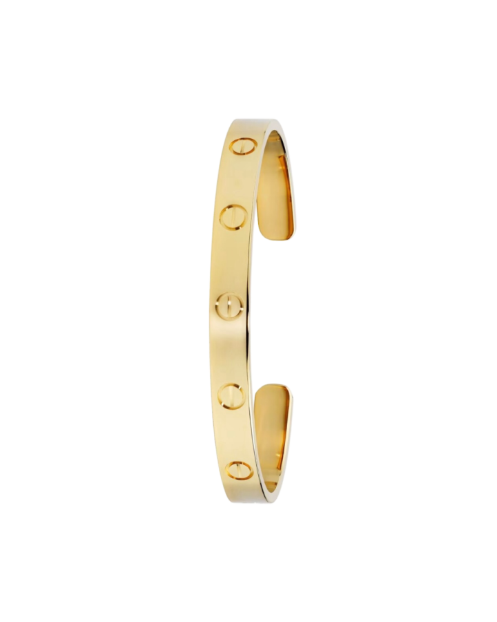 Браслет Cartier Love желтое золото