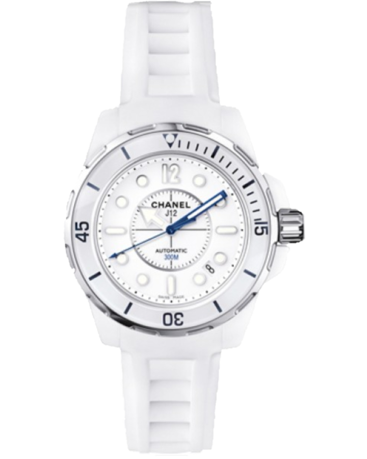 Часы Chanel J12 Marine Valkoinen H2560