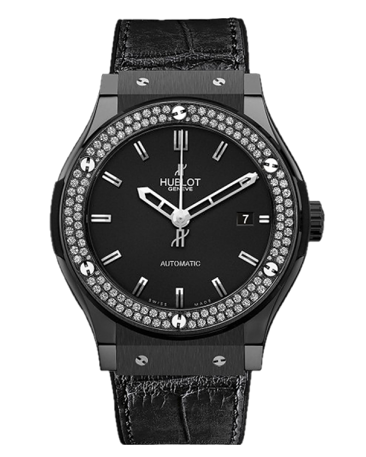 Часы Hublot Classic Fusion Black Magic Diamonds