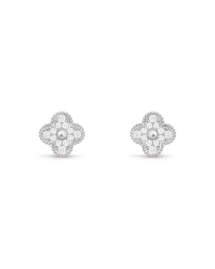 Серьги Van Cleef & Arpels Vintage Alhambra earrings VCARA44600