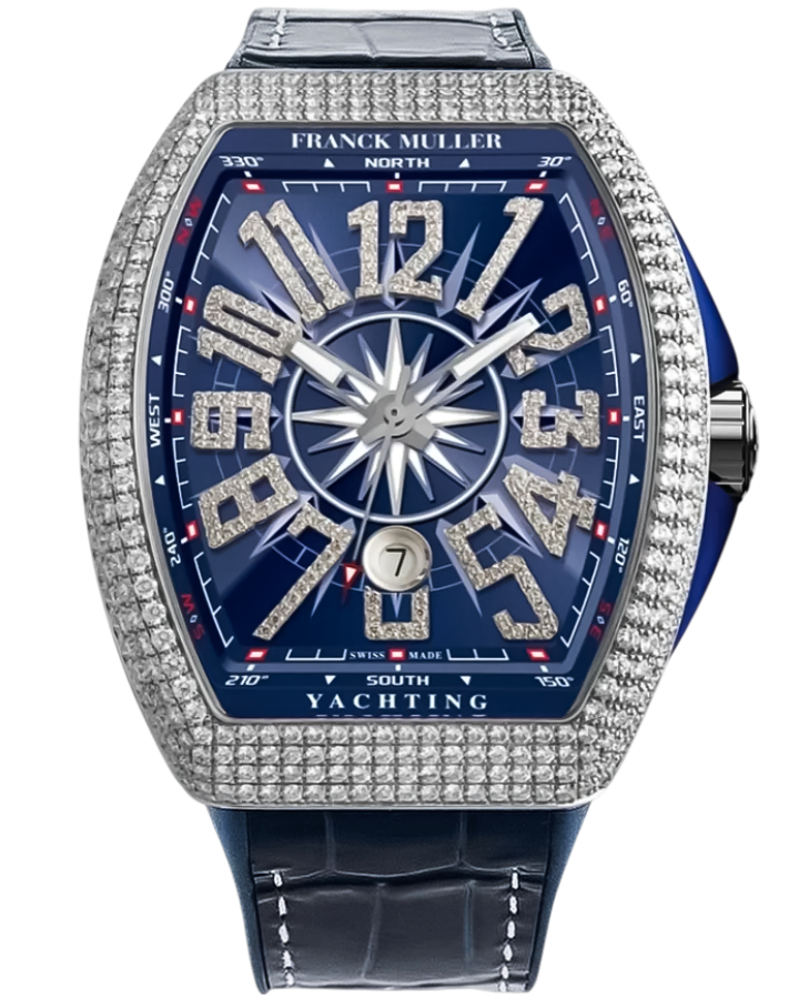 Часы Franck Muller Vanguard Classical Yachting V 45 SC DT YACHTING AC (BL)