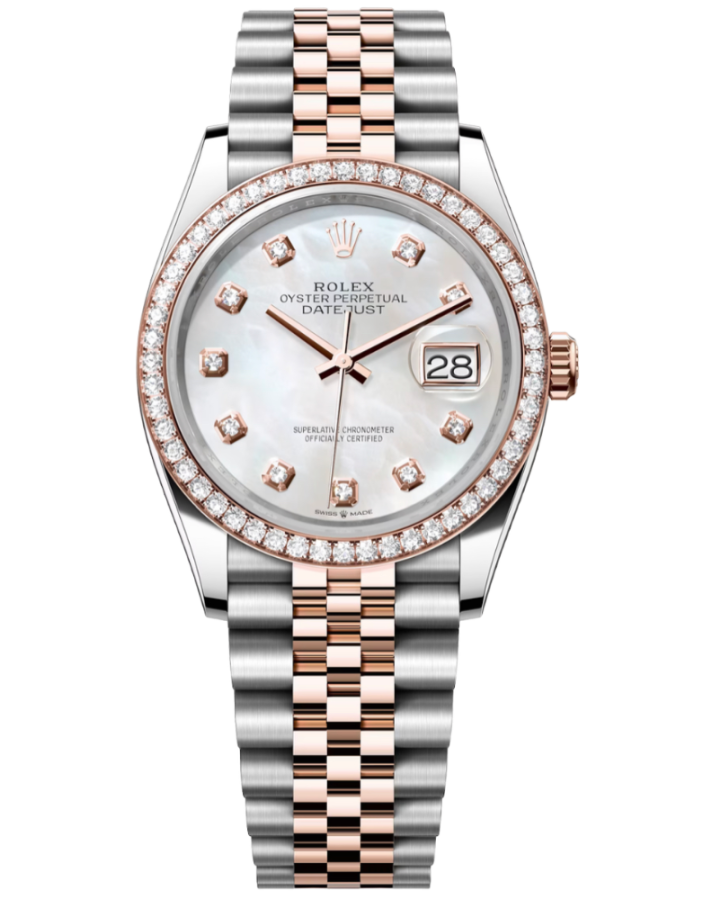 Часы Rolex Datejust 36mm Steel and Everose Gold 126281RBR-0010