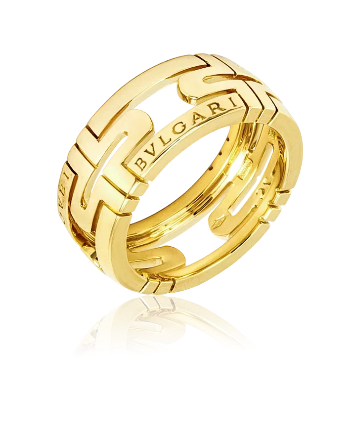 Кольцо BVLGARI Bulgari Parentesi Ring Yellow Gold