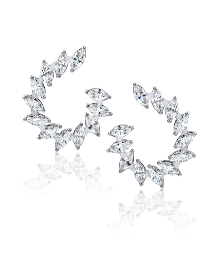 Серьги RALFDIAMONDS с бриллиантами 3 50ct.