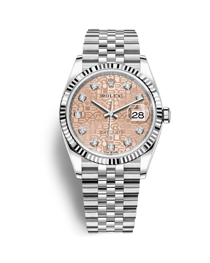 Часы Rolex DATEJUST 36 MM STEEL AND WHITE GOLD