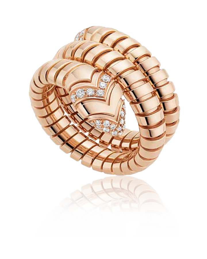 Кольцо BVLGARI Serpenti Tubogas AN856571