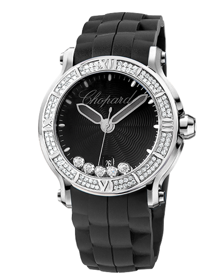 Часы Chopard Happy Sport Round 5 Diamonds