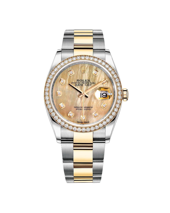 Часы Rolex DateJust 36мм Steel and Yellow Gold 126203