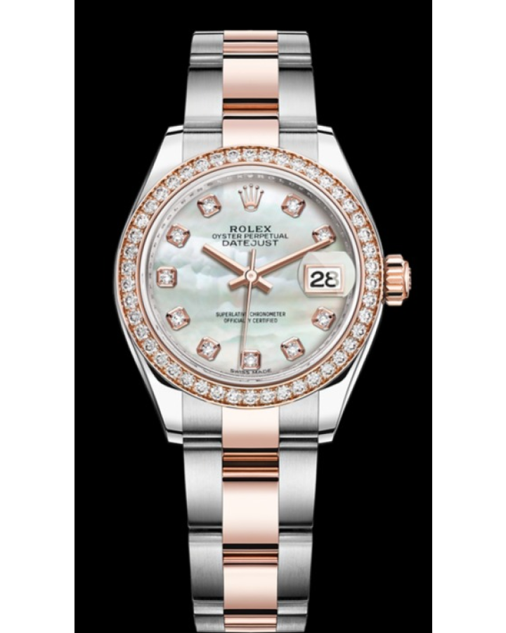 Часы Rolex DATEJUST STEEL AND ROSE GOLD DIAMOND тюнинг