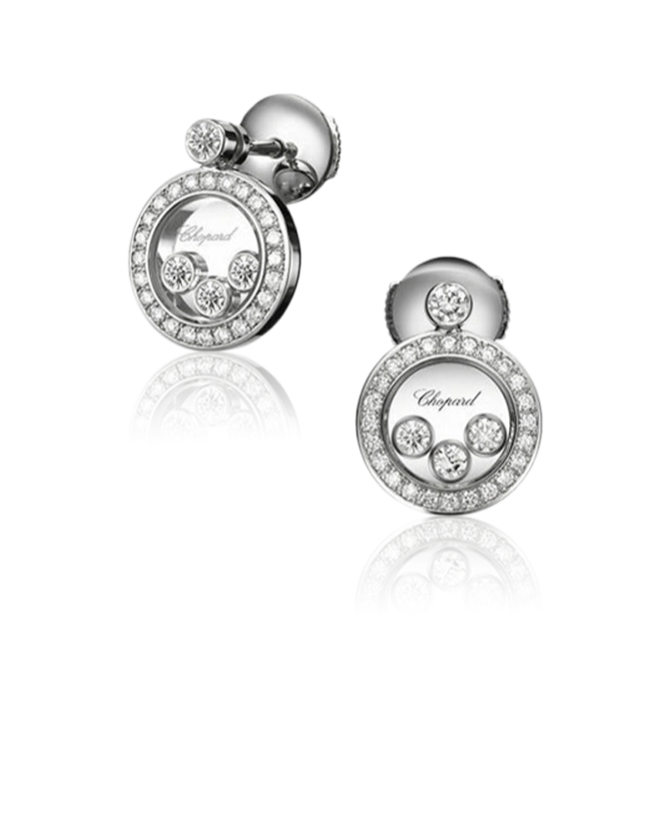 Серьги Chopard HAPPY DAIMONDS 83/3957-20