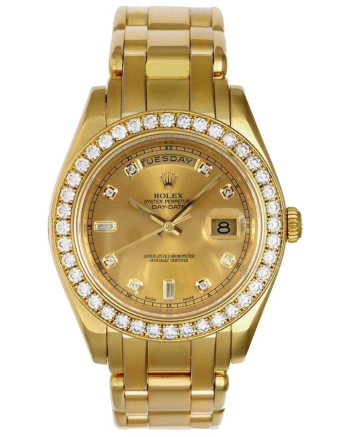 Часы Rolex Day-Date Special Edition Yellow Gold Masterpiece Ladies 18948 CHD