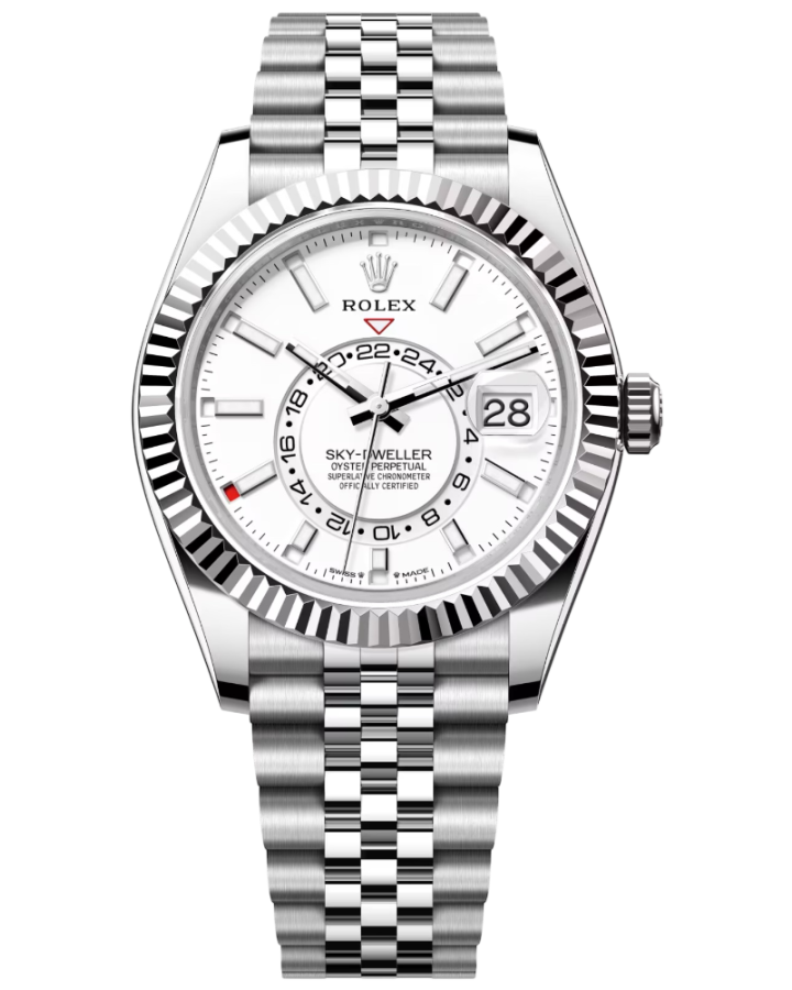 Часы Rolex Sky-Dweller 42mm Steel and White Gold 336934-0004