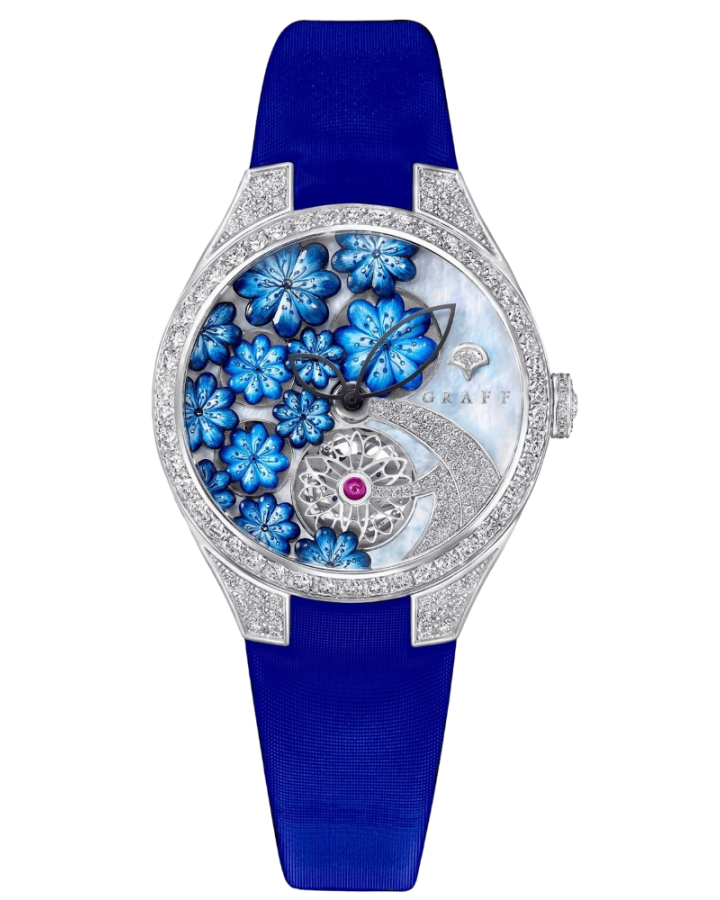 Часы Graff WATCHES. FLORAL 37MM MGFA37WGSLDMPA