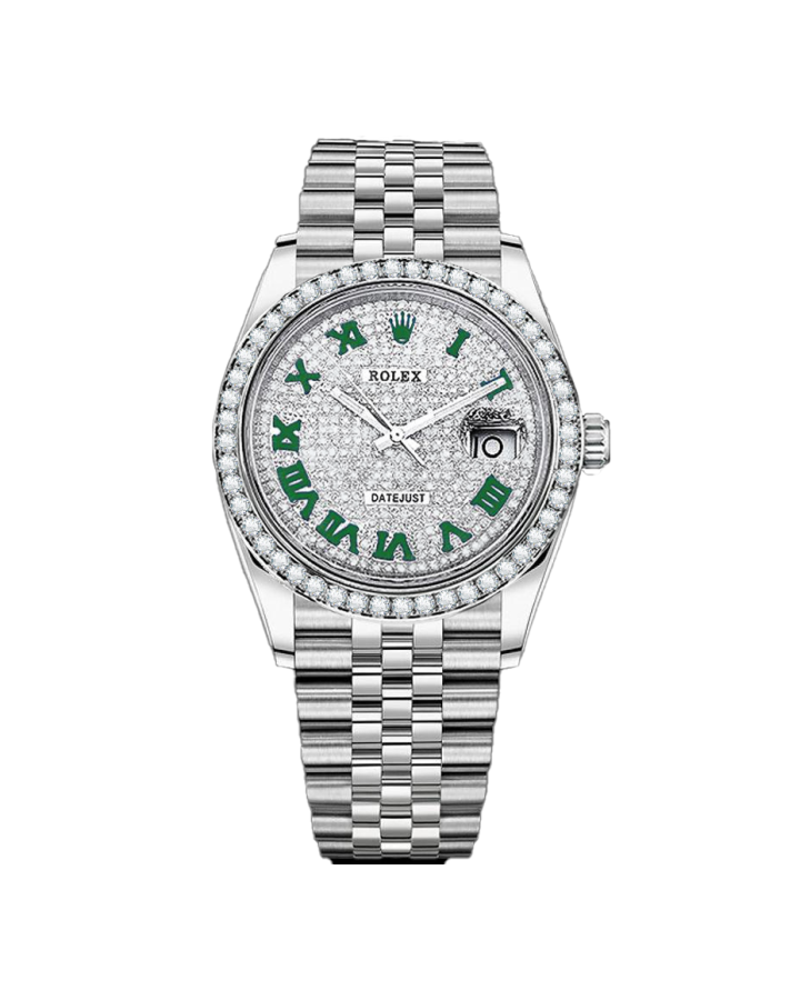 Часы Rolex Datejust 36mm Steel and White Gold