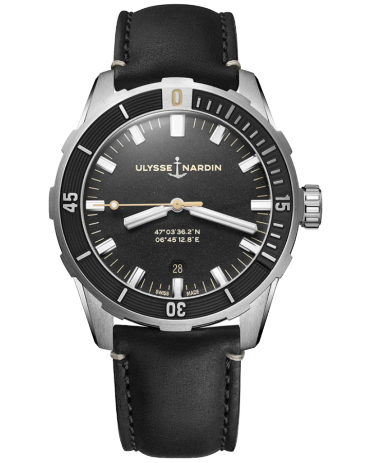 Часы Ulysse Nardin Diver Automatic Black 8163-175/92