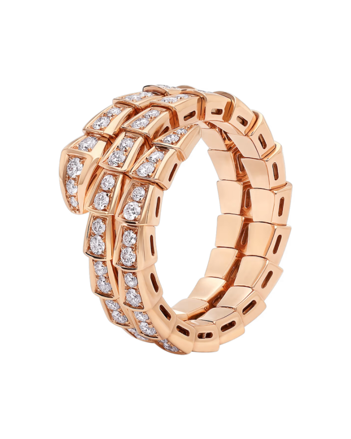 Кольцо BVLGARI Serpenti Viper Ring 357263