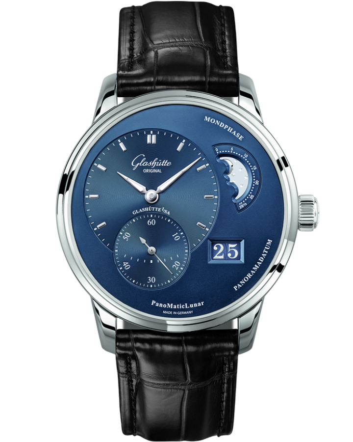 Часы Glashütte Original Original PanoMaticLunar Steel 40 mm 1-90-02-46-32-35
