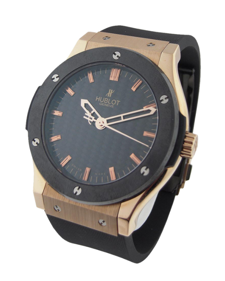 Часы Hublot CLASSIC FUSION 45мм 501.PM.1680.RX Gold Ceramic