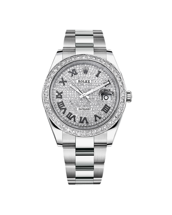 Часы Rolex DATEJUST DIAMONDS 41 MM OYSTERSTEEL