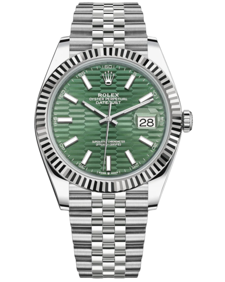 Часы Rolex Datejust 41mm Steel and White Gold 126334-0030