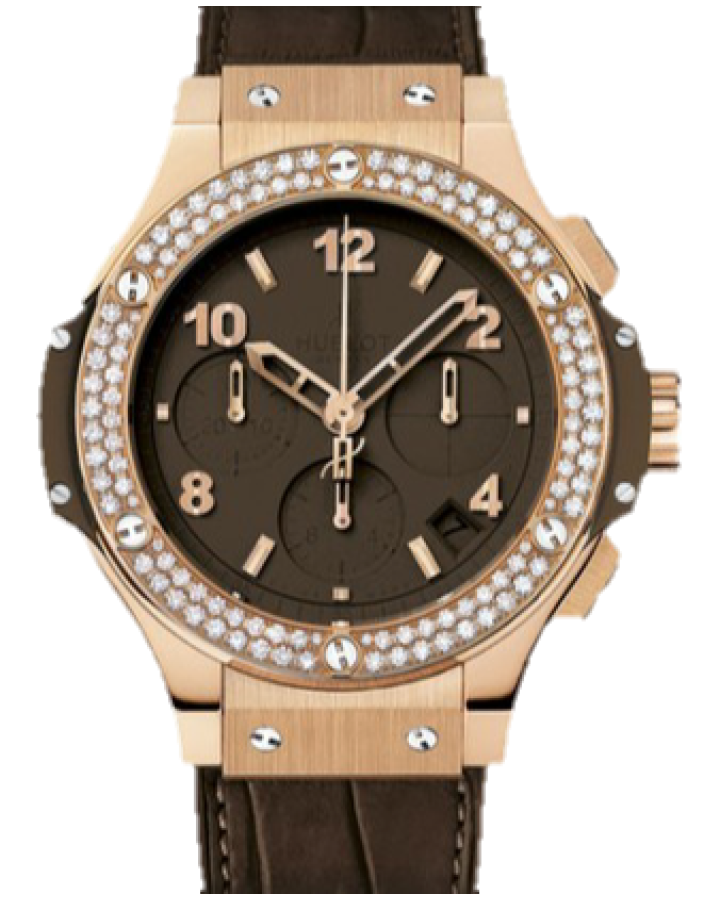 Часы Hublot Big Bang 41mm Brown Diamonds 342.PC.5490.LR.1104