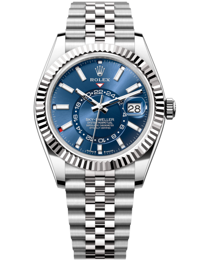 Часы Rolex Sky-Dweller 42mm Steel and White Gold 336934