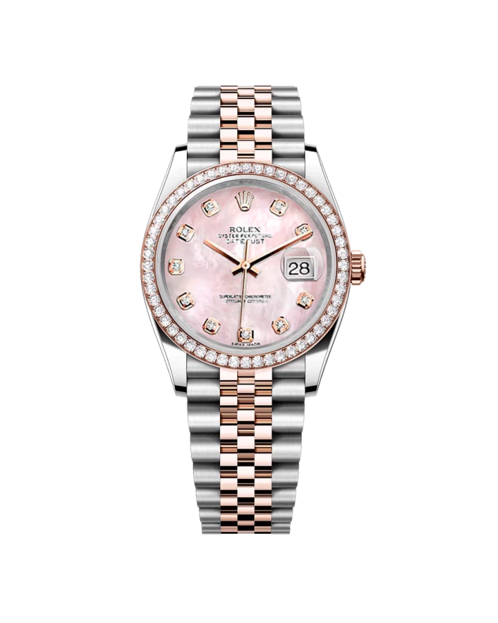 Часы Rolex Datejust 36mm Steel and Everose gold 116201