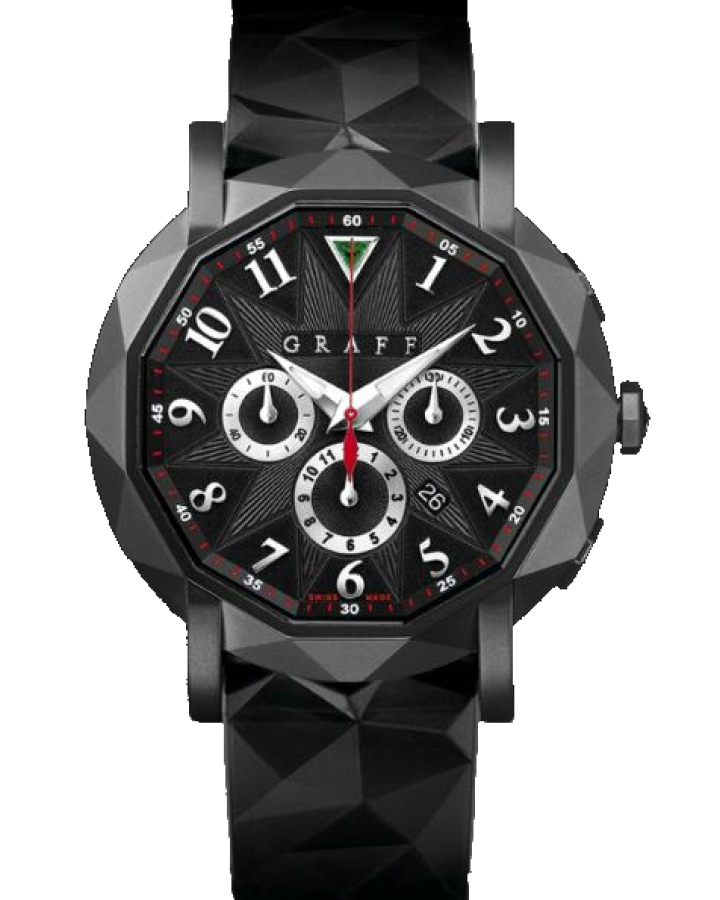 Часы Graff Sport Chrono 45 mm СG45DLСB