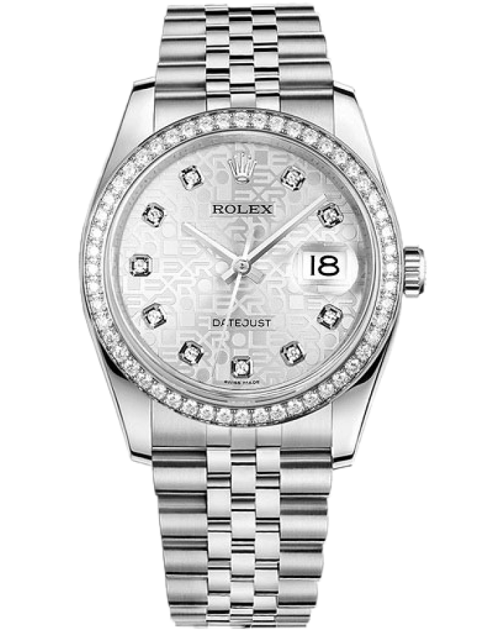 rolex datejust diamond gold