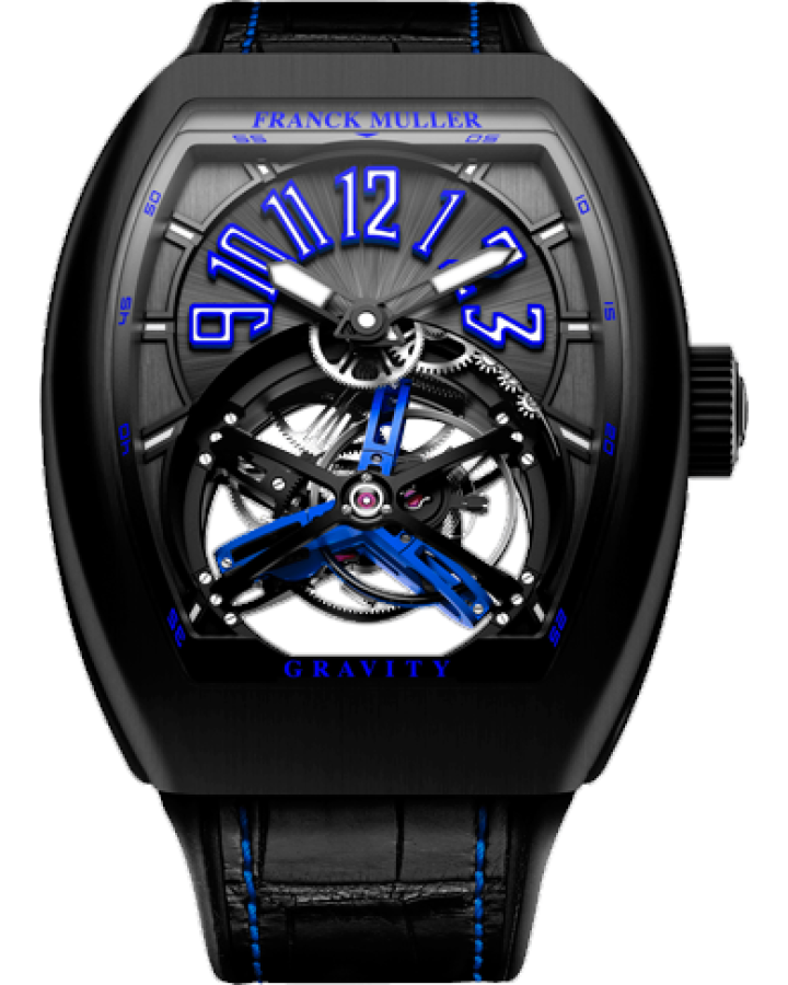 Часы Franck Muller GRAVITY BLUE V 45 T GR CS BR NR B