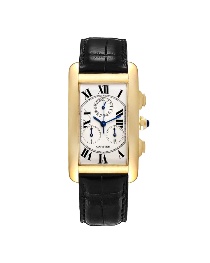 Часы Cartier Tank Americaine Chronograph Watch 1730