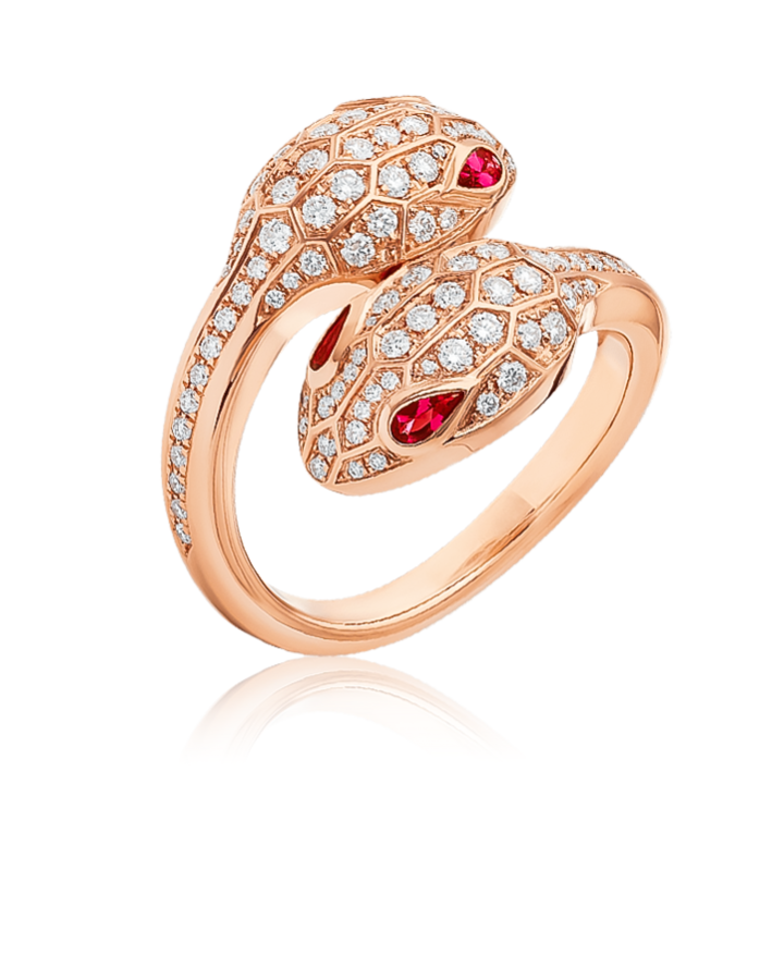 Кольцо BVLGARI Serpenti Seduttori Ring 358086