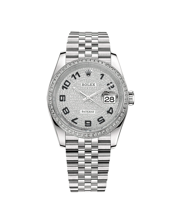 Часы Rolex DATEJUST DIAMONDS 36 MM OYSTERSTEEL